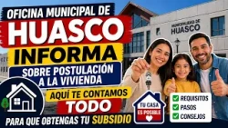 ¿Quieres obtener tu casa propia en Huasco?