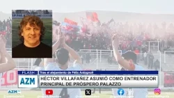 Héctor Villafañez takes over as head coach of Próspero Palazzo
