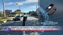 01 MAN FROM POIENILE DE SUB MUNTE CONVICTED OF RAPE AND WANTED NATIONWIDE HAS SURRENDERED TO AUTH...