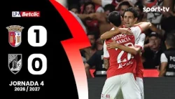Resumo: Braga 1-0 Vitória SC - Liga Portugal Betclic | sport tv