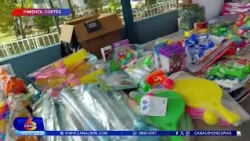 Autoridades celebran a los niños de Pimienta, Cortés