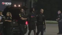 See the moment police arrested a 17-year-old accused of killing his brother and mother in their home