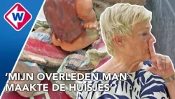 Kabouterhuisjes van Gerda's overleden man vernield