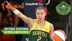Natisha Hiedeman scores a career-high 31 PTS 🔥 | WNBA on ESPN