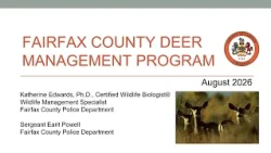 2026-2027 Deer Management Program Presentation