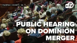 Virginia State Corporation Commission hearing on Dominion merger brings large crowd