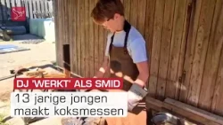 13-jarige DJ uit Lelystad heeft zijn eigen smederij