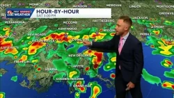 Weekend downpours could bring several inches of rain and street flooding