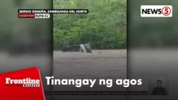 Truck na may mga pasahero, inanod ng rumaragasang ilog | Frontline Weekend
