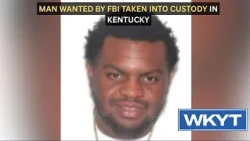 Man wanted by FBI taken into custody in Kentucky