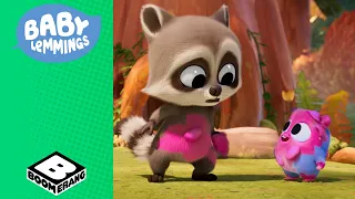 Che difficile restare puliti! | Baby Lemmings | Boomerang Italia