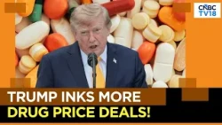 US President Trump Signs Drug-Pricing Deals With 9 More Pharma Firms, Total Now At 26 | N18G