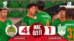 Alanyaspor 4-1 12 Bingölspor | MAÇ ÖZETİ | Ziraat Türkiye Kupası 3. Tur | 27.10.2026