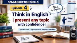 Think in English & Present Any Topic with Confidence | Episode-4 | Communication Skills|Subhavaartha