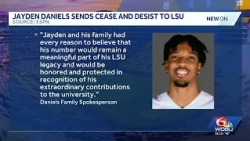 Jayden Daniels sends LSU cease-and-desist over NIL