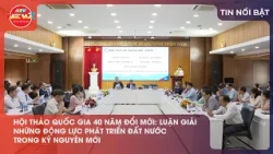 11:30 AM National Conference: 40 Years of Renovation in Vietnam