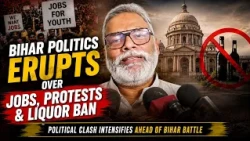 Sanjay Jha, Prashant Kishore & Uday Singh Clash Over Jobs, Protest & Liquor Ban