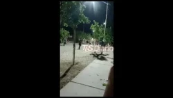 Feroz tiroteo en La Bebida