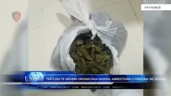 Tentuan te hidhnin drogen nga makina , arrestohen 2 persona ne Devoll