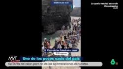 Colapso en la Playa de las Catedrales por la masificación de turistas - Más Vale Tarde