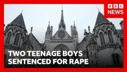 Two teenage boys who raped girls given four years' detention | BBC News