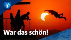 Sonnenfinsternis: Der große Moment – und die spektakulärsten Blicke