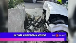 Un tânăr a murit într un accident