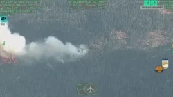 Talbot Fire grows to 75 acres, evacuation warning issued