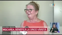 Robi and Teo offer a free sports program for the residents of Moșnița #RegionalNews @TVRTM