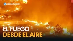 INCENDIO ALMOROX | Las sobrecogedoras imágenes nocturnas del fuego