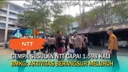 BMKG Records 1,598 Aftershocks, 54 Felt by Residents