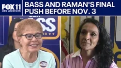 10 days to decide: Bass, Raman make final push for LA Mayor