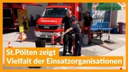 St.Pölten zeigt Vielfalt der Einsatzorganisationen
