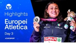 FANTINI SILVER: European medal hat-trick. FOLORUNSO fifth | HIGHLIGHTS | 2026 European Athletics ...