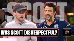 Was Chris Scott's press conference disrespectful? | The ESPN Footy Podcast #afl