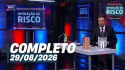 Operação de Risco: Fuga de moto, tráfico de drogas e mais (29/08/26) | Completo