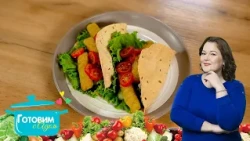 Fish Sticks with Vegetables and Homemade Tartar Sauce | Cooking with Adel