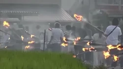 "Mushi-okuri": Walking Along Rice Paddy Paths with Torches – A Traditional Shodoshima Event to Wa...