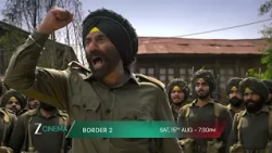 Border 2 | TV Par Pehli Baar | 15th Aug, Sat, 7:30 PM | Independence Day Special | Zee Cinema