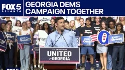 Ossoff and Bottoms focus on economy at Athens rally | FOX 5 News