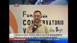 Vicente Emilio Sojo Conservatory in Barquisimeto reports success of its August vacation workshops
