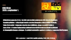 Büki Hírek 2026. szeptember 1.