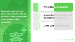 Hakka 101 EP37 :Which organizations is specifically dedicated to serving overseas Hakka communities?