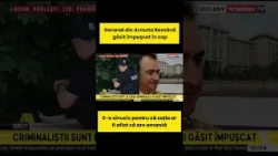 Major General Dorin Ioniță found shot in the head
