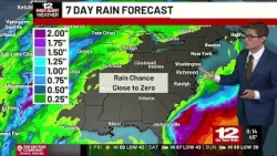 Will dry conditions stick around in Virginia?