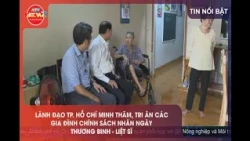 HO CHI MINH CITY LEADERS VISIT AND PAY TRIBUTE TO POLICY BENEFICIARY FAMILIES ON WAR INVALIDS AND...