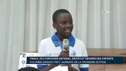 National Children’s Rights and Duties Competition Final: Colombe DANSOU Wins