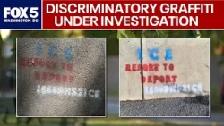 Alexandria police investigate discriminatory graffiti
