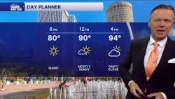 Latest weather forecast as high heat returns to the Tampa Bay area