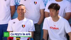 Cel mai mare rival al lui Popovici a venit la București să se antreneze cu campionul român